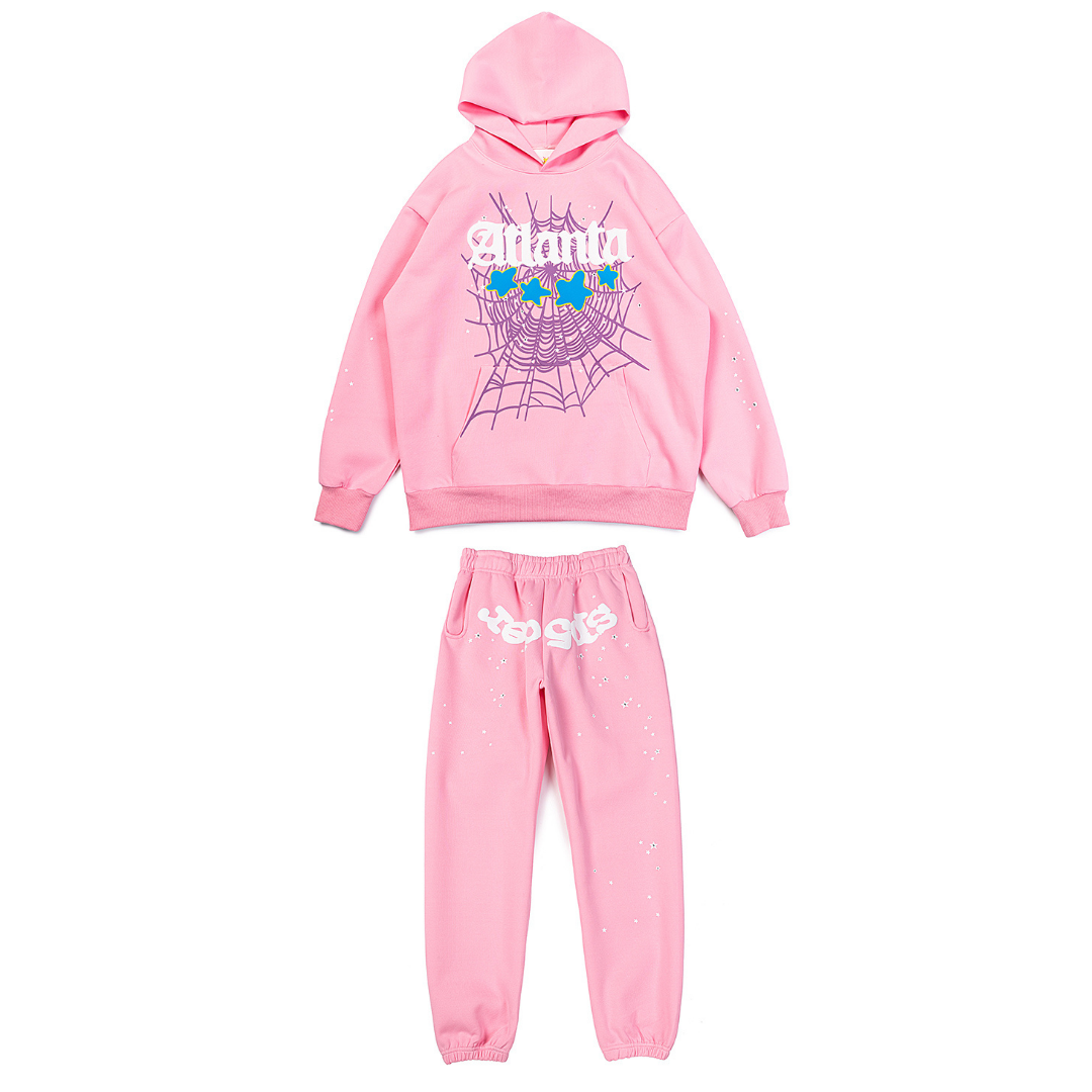 Pink Atlanta Sp5der Tracksuit