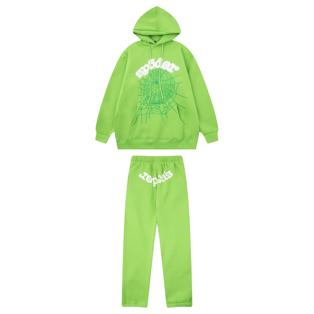 Green Sp5der Tracksuit