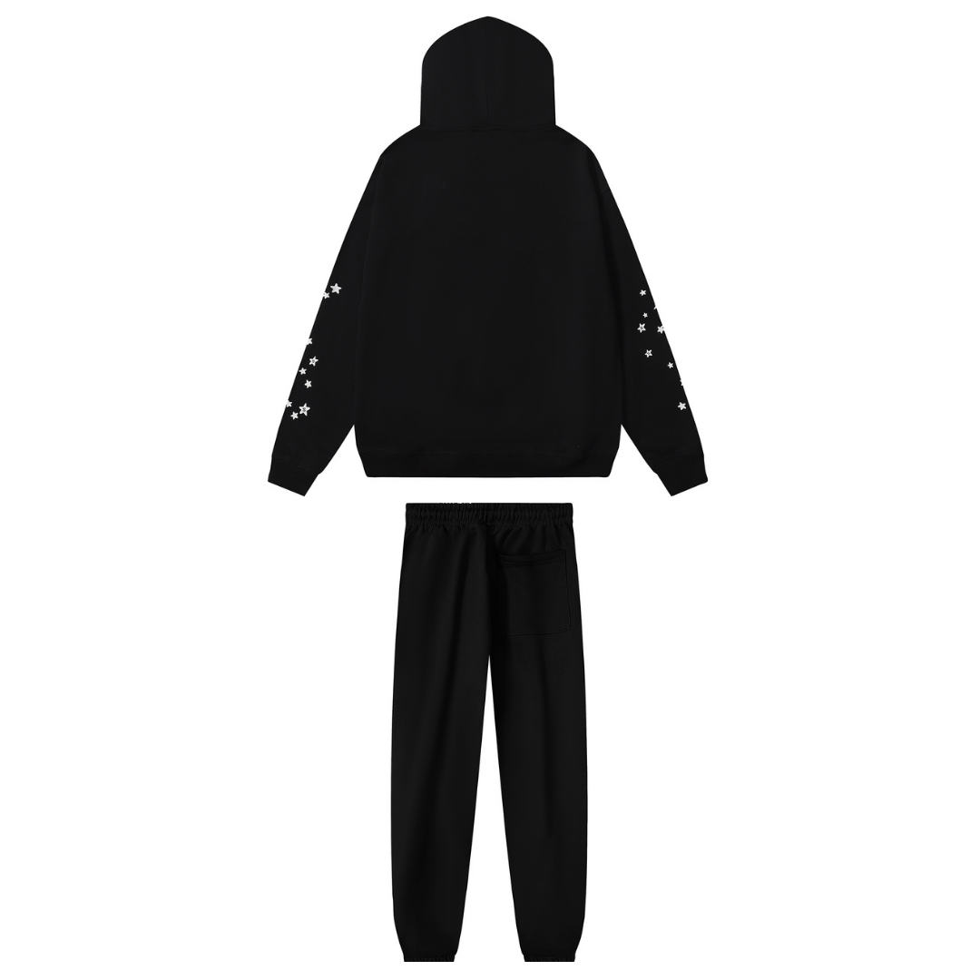 Black Web Sp5der Tracksuit