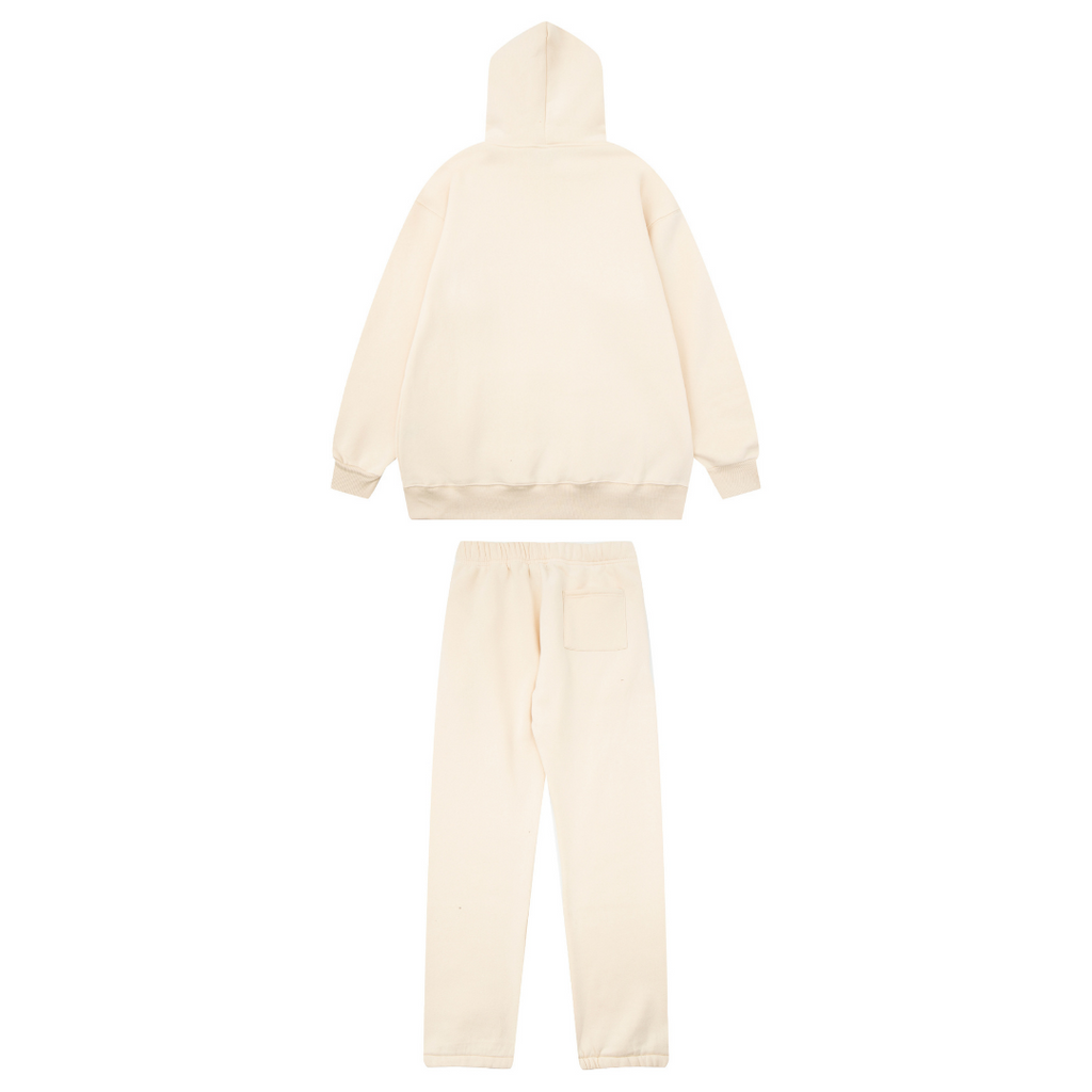 Beige Sp5der Tracksuit