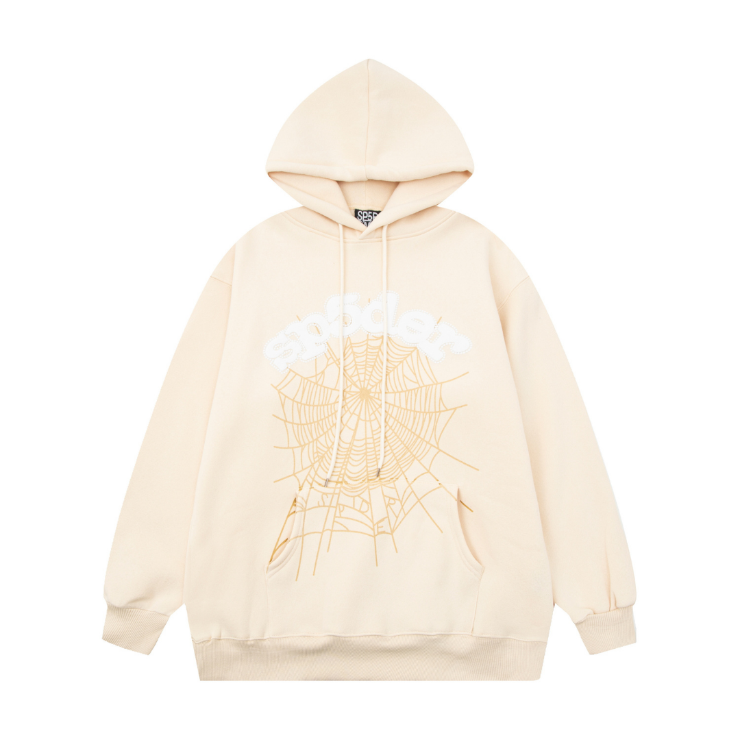 Beige Sp5der Tracksuit