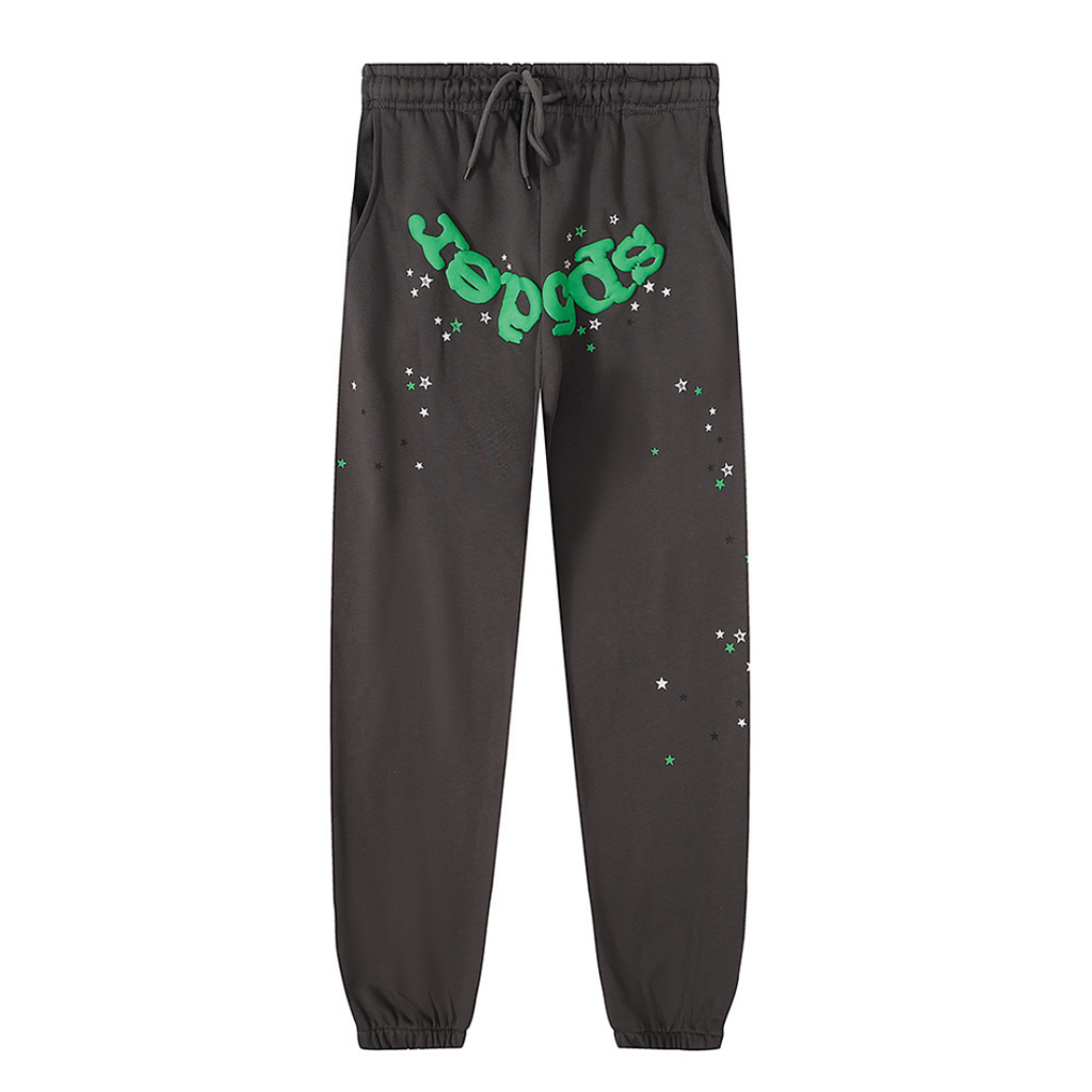 Sp5der Tracksuit Black