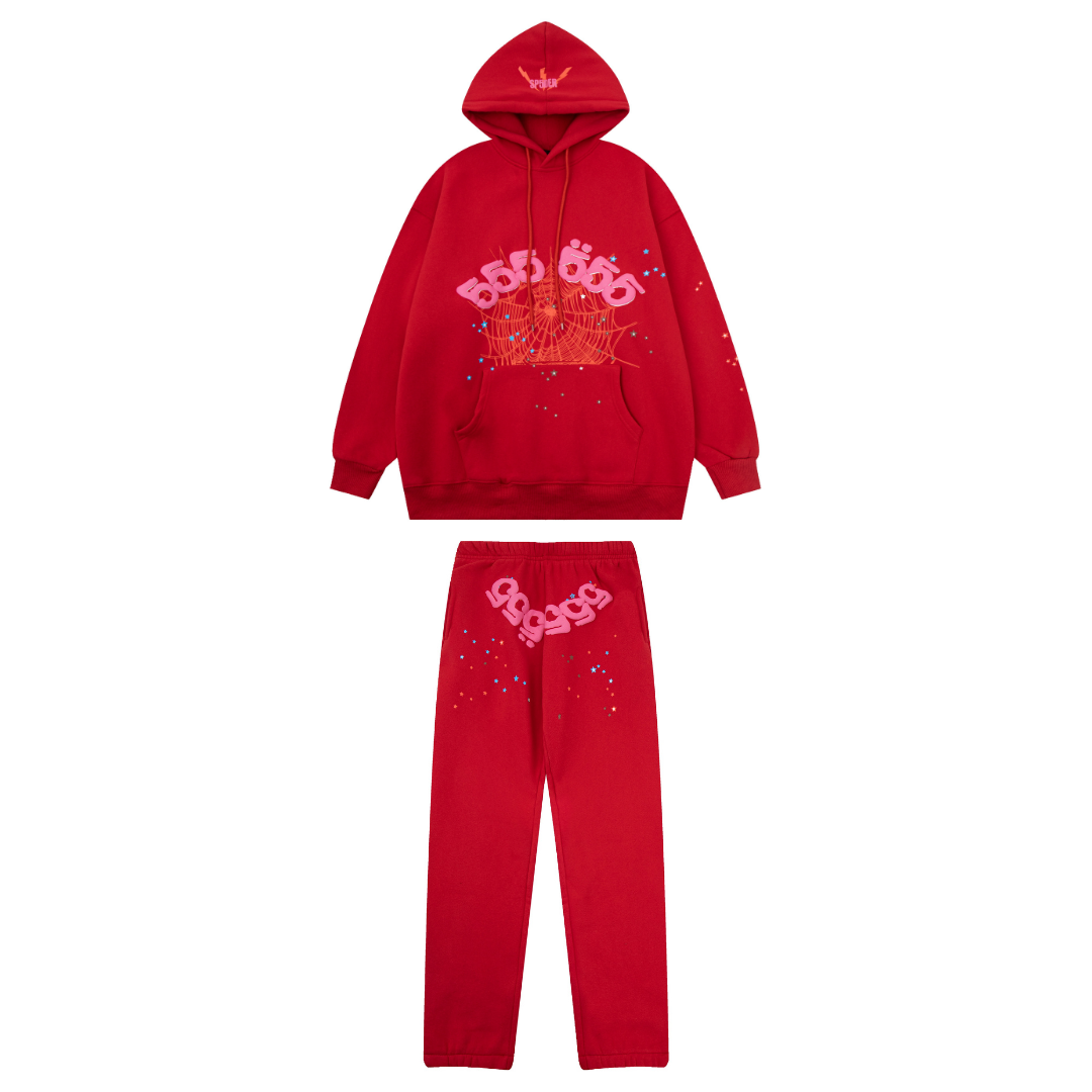 Red Sp5der Tracksuit