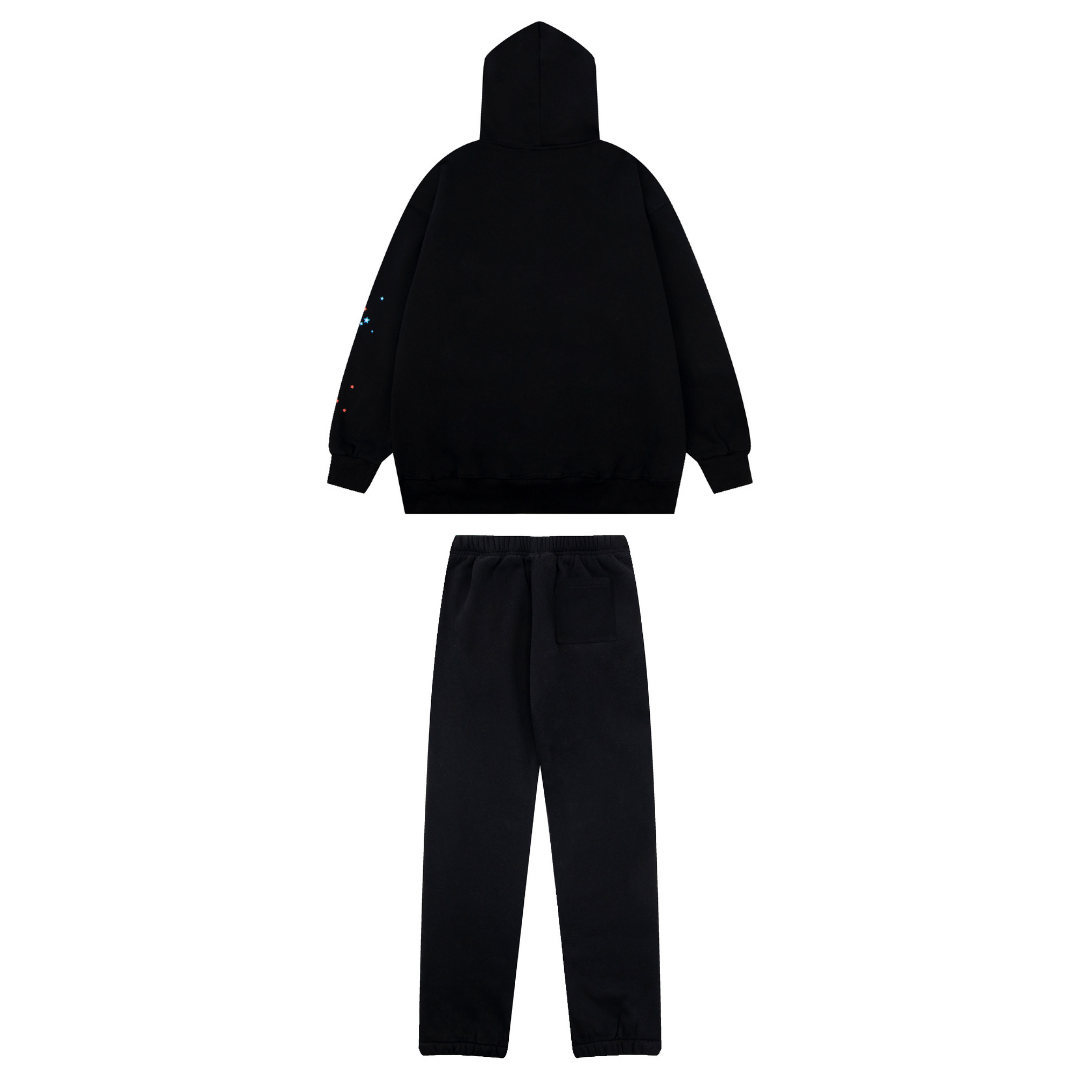 Black 555 Sp5der Tracksuit