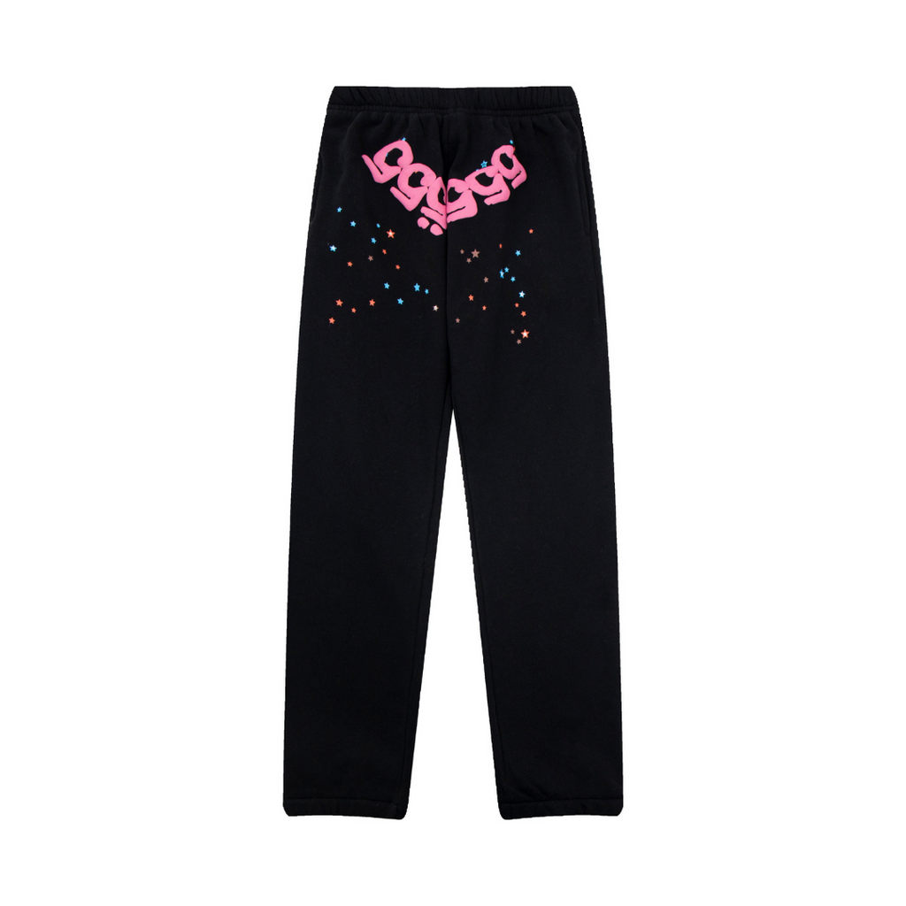 Black 555 Sp5der Tracksuit