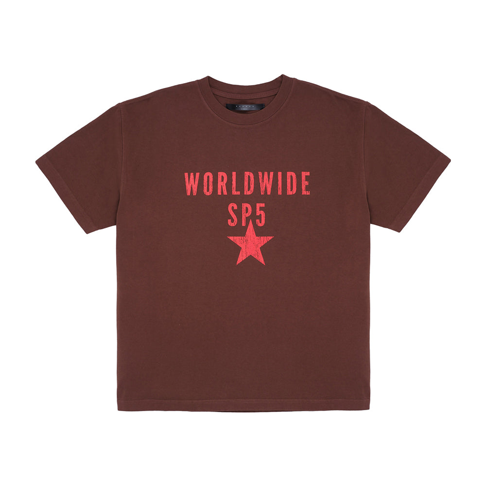 OVERSIZED WORLDWIDE SP5 TEE