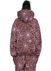 AOP BROWN HOODIE