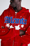 ATLANTA ZIP UP HOODIE