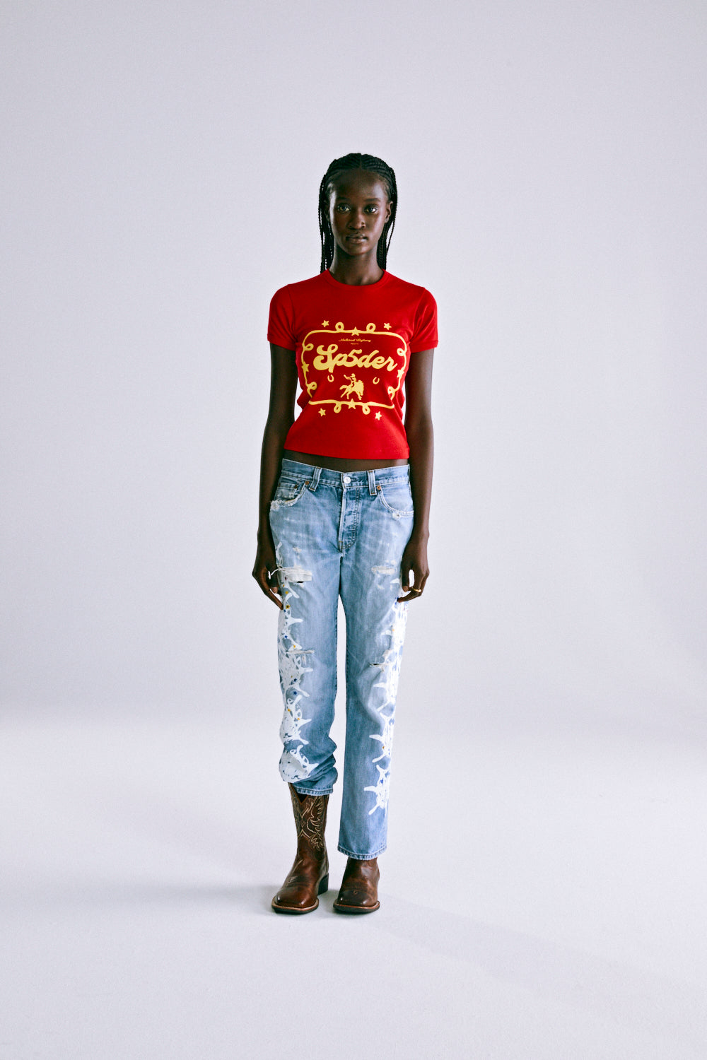 Rodeo Poster Baby Graphic Sp5der T-Shirt